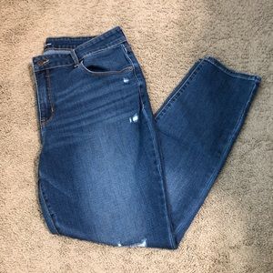 Old Navy Distressed Pop Icon Skinny Jeans